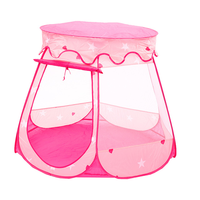 Kids Play Tent, Princess Castle Tent for Girls, Children Pop Up Foldable Play House Ball Pit ,Toddler Playhouse Indoor & Outdoor 