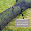 Outdoor Mesh cloth portable pet playpen Outside Cat Enclosure with tent tunnel, playhouse for cat small animals