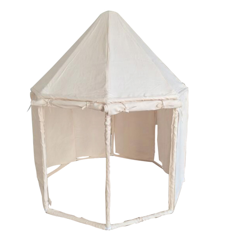 Cotton Canvas Kids Pavilion Tent House Play Room 