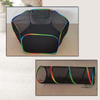 Set of 3 Outdoor Rainbow Cat Enclosures Pet Playground Kitty Small Animals Rabbit Guinea Pig Playpen Square Hexagon Tent with Tunnel