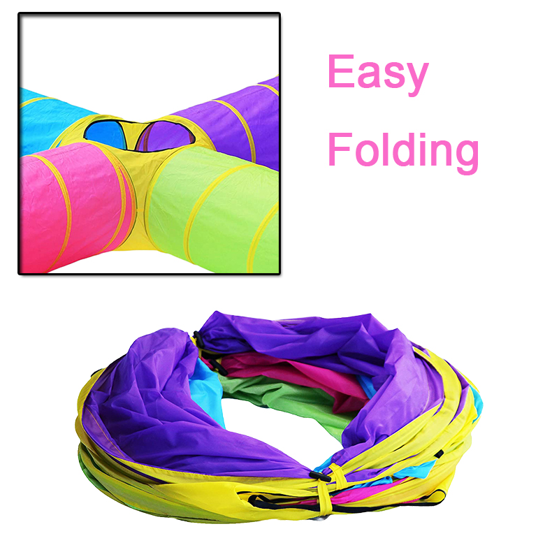 4 ways kids play tunnel tent