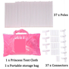 Polyester Pink Princess Girls Play Tent ,Portable Large Playhouse for Children Indoor and Outdoor Games