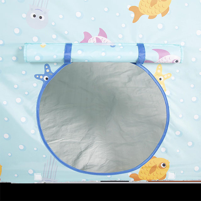 Hot sale ocean theme kids dome tent,Fortable and easy assemble,fiberglass kids play tent children playhouse