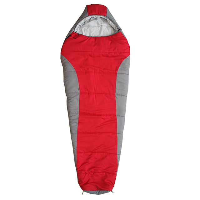 Comfort Lightweight Portable Red Soft liner camping Sleeping Bag for Adults