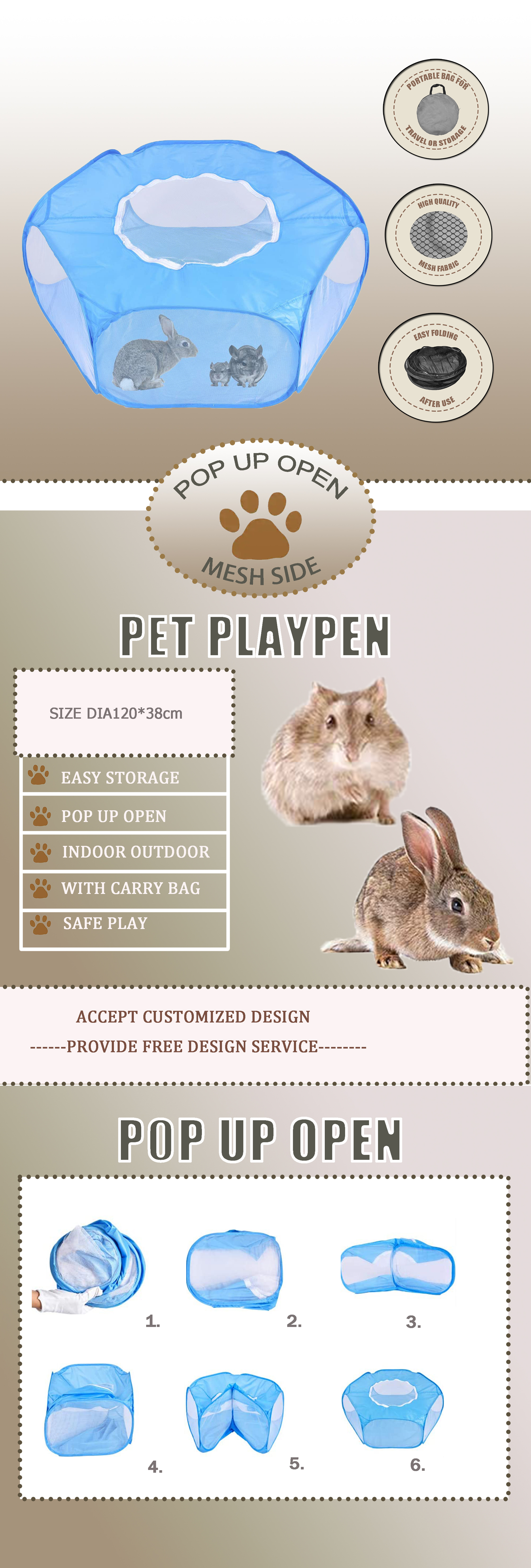 rabbit hamster playpen