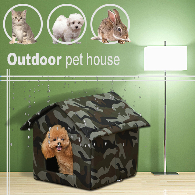 Wholesale Outdoor Collapsible Cat House Warm Comfortable Pet Shelter