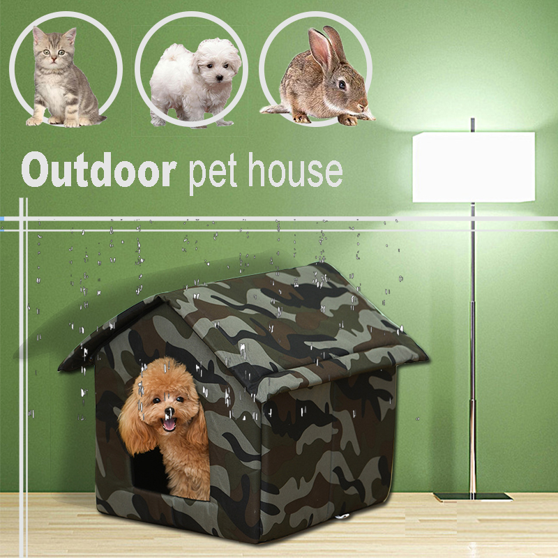 Wholesale Outdoor Collapsible Cat House Warm Comfortable Pet Shelter