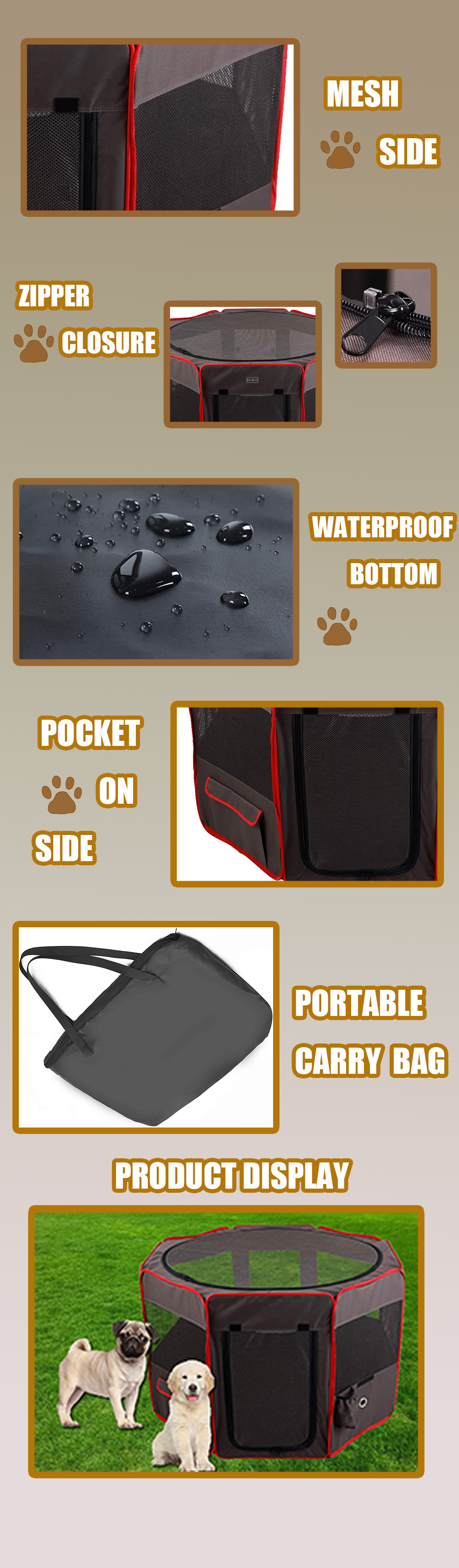 dog cat play pen