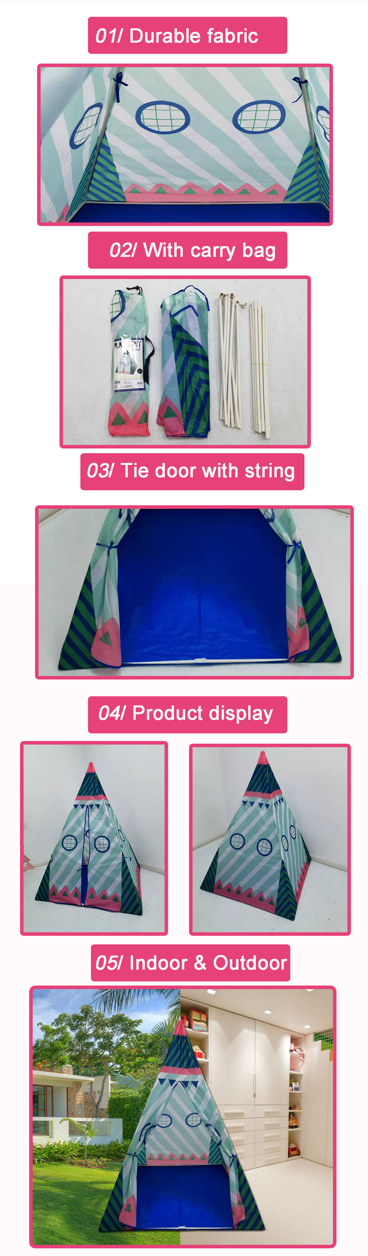 pirate kids teepee