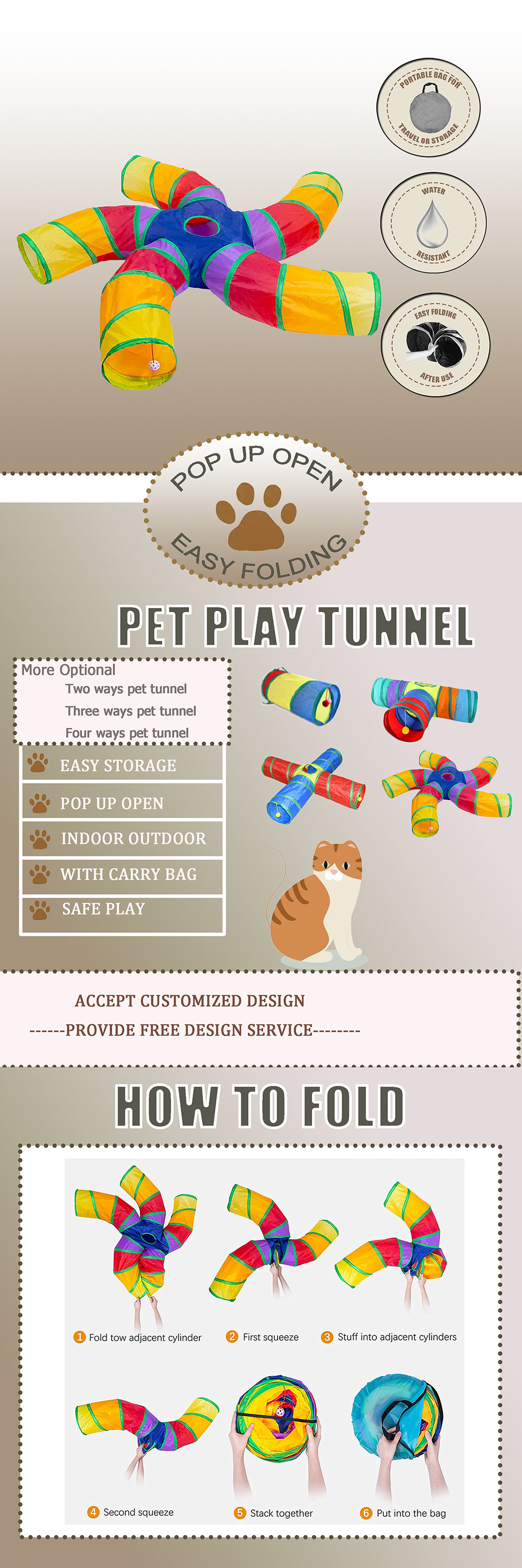 5 ways play tunnel
