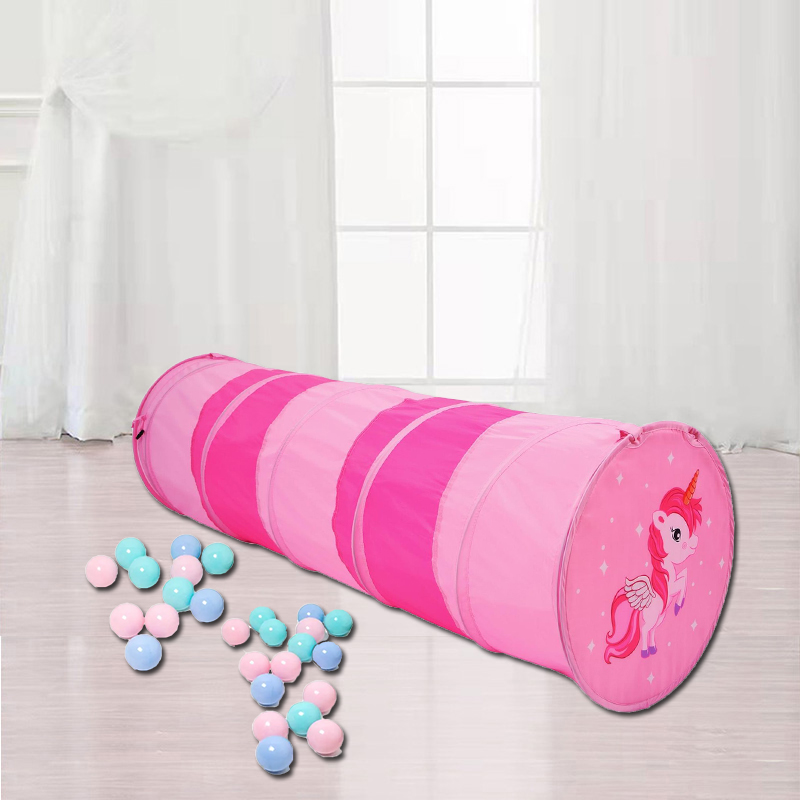 Unicorn kids tunnel tent