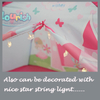 Pink Princess Bed Tents Dream tents For Kids Grils