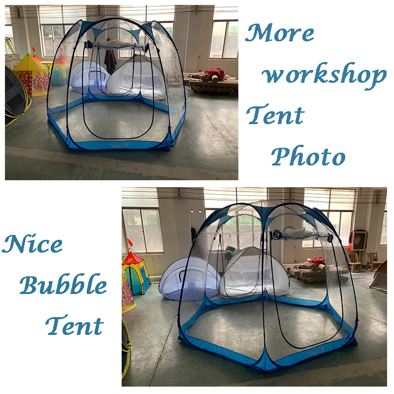 Transparent tent