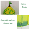 Green kids castle play tents forest jungle play tent for boys