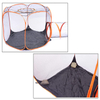 Outdoor Cat Enclosures Cage Tent Pet Play House 3 Levels of Jumping Tower Hexagon Tent With 1 Tunne