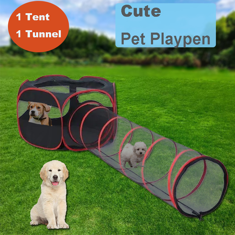 Dog playpen combo