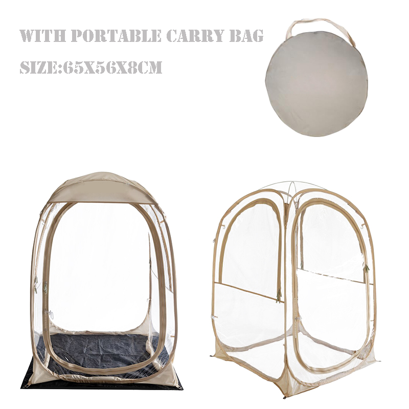 4 Panel Screen HouseTent Bubble Tent Outdoor Instant Pop Up Shelter