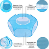  Sky Blue Small Animals Hamster Rabbit Playpen Fence Tent Toys Hamster rat 