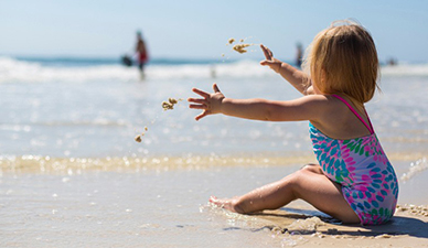 ARE YOU READY TAKING BABY TO THE BEACH