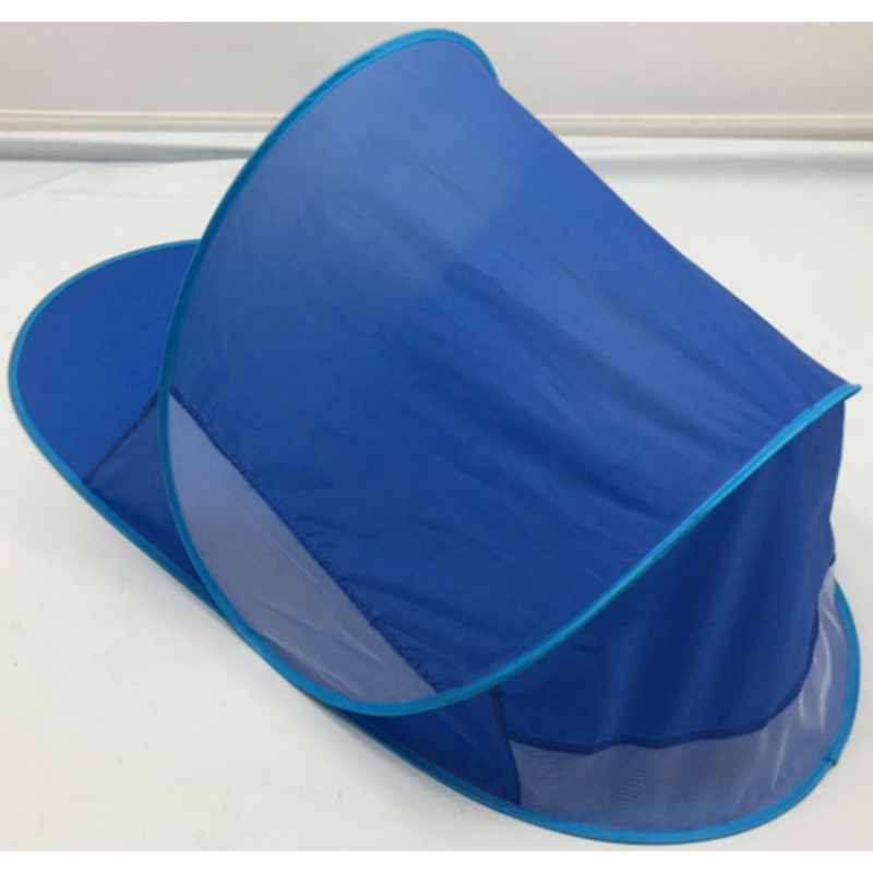 Blue Portable Easy Set-up Beach Tent Automatic Pop Up Instant Beach Shade 