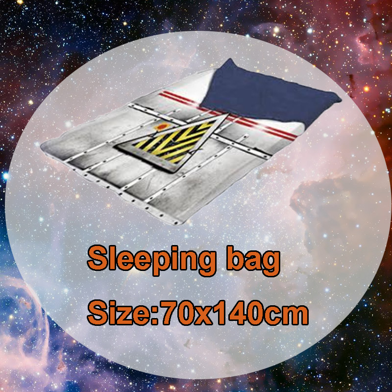 Spaceship Design Kids Camping Series Include Campint Tent Sleep Bag