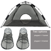 Outdoor Mesh cloth portable pet playpen Outside Cat Enclosure with tent tunnel, playhouse for cat small animals
