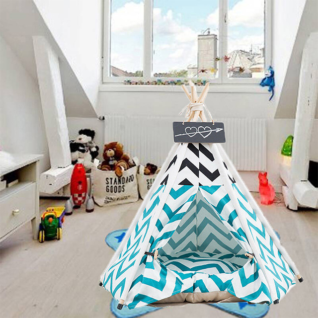 Green Chevron tipi 3