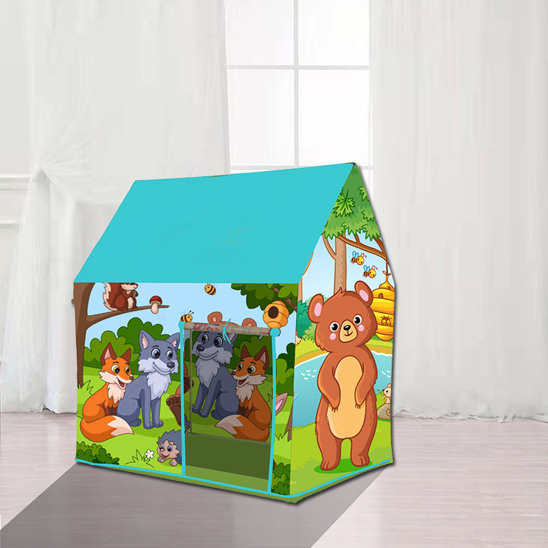 New Design Happy Forest Toy Tent Play House With Carry Bag Easy Assemble