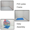 New Design Unicorn House Play Tent With Carry Bag Easy Assemble 