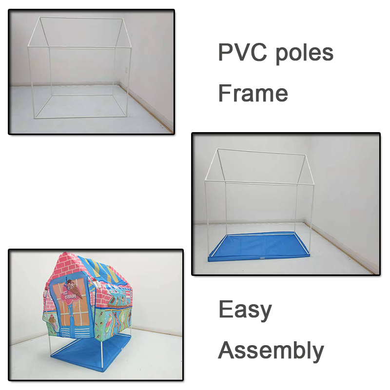 New Design Unicorn House Play Tent With Carry Bag Easy Assemble 