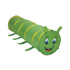 Green worm shape pop up play tunnel tent