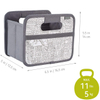 New Design Polyester Easy Foldable Storage Box, DIY City Paint,Gift Box for Kids Toys
