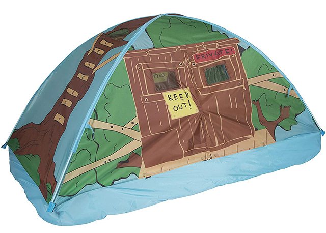 Twin Size Kids Tree House Bed Tent Playhouse,Dream Tents For Girls Boys