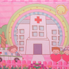 Hospital Theme Portable Kids Play Tent Children Baby Game Playhouse Indoor Outdoor
