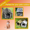 Wholesale Cat House for Outdoor Cats Shelter Waterproof Rainproof With Transparent Curtain