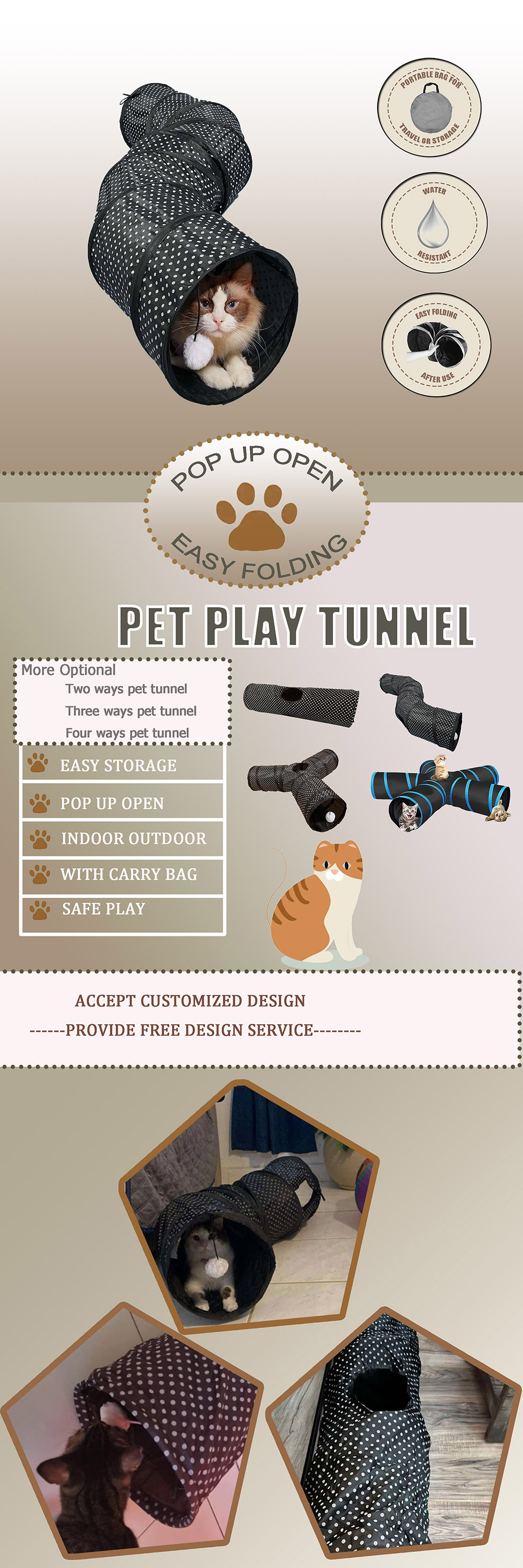 toy tunnel for cats