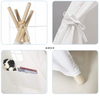  2021 Flourish easy folding new design four wooden poles Indian kids teepee tent with protable carry bag use for indoor outdoor
