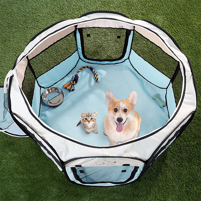 Portable Pop Up Pet Playpen Cage Suitable for Dog, Cat, Rabbit, Puppy, Hamster