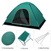 2 Person Lightweight Tent Green Instant Automatic pop up Camping Tent ,Waterproof Windproof, UV Protection