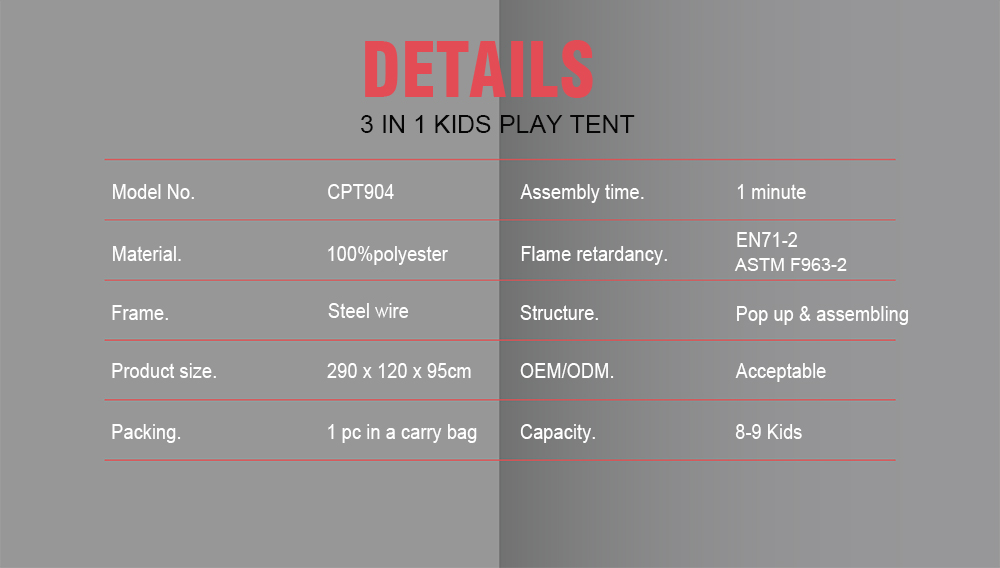 kids play tent