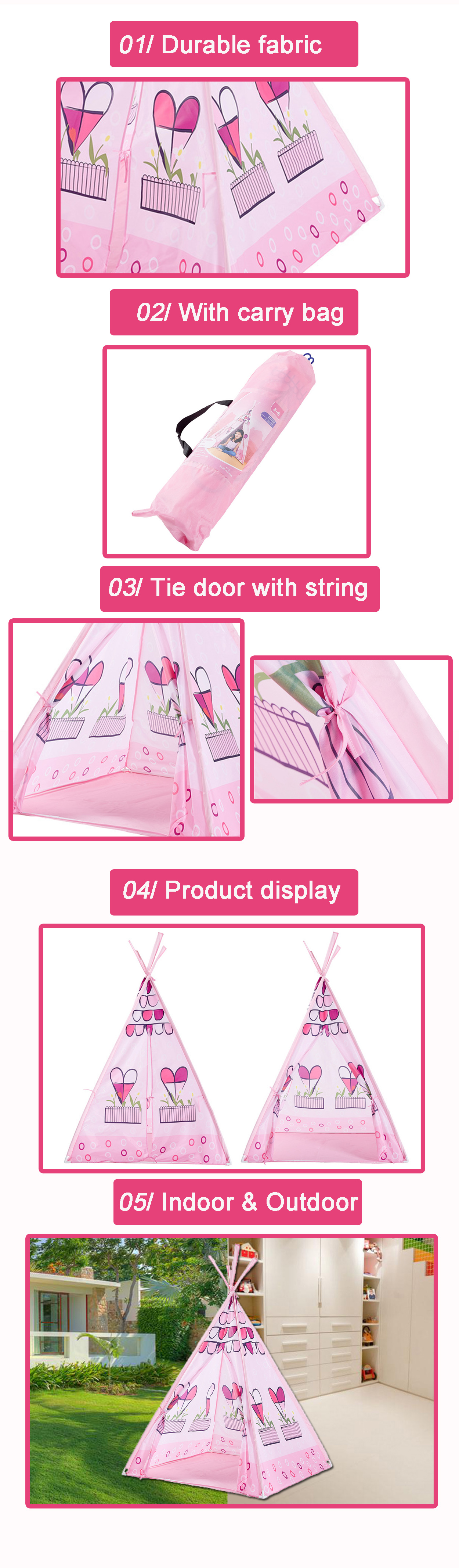 teepee play tents