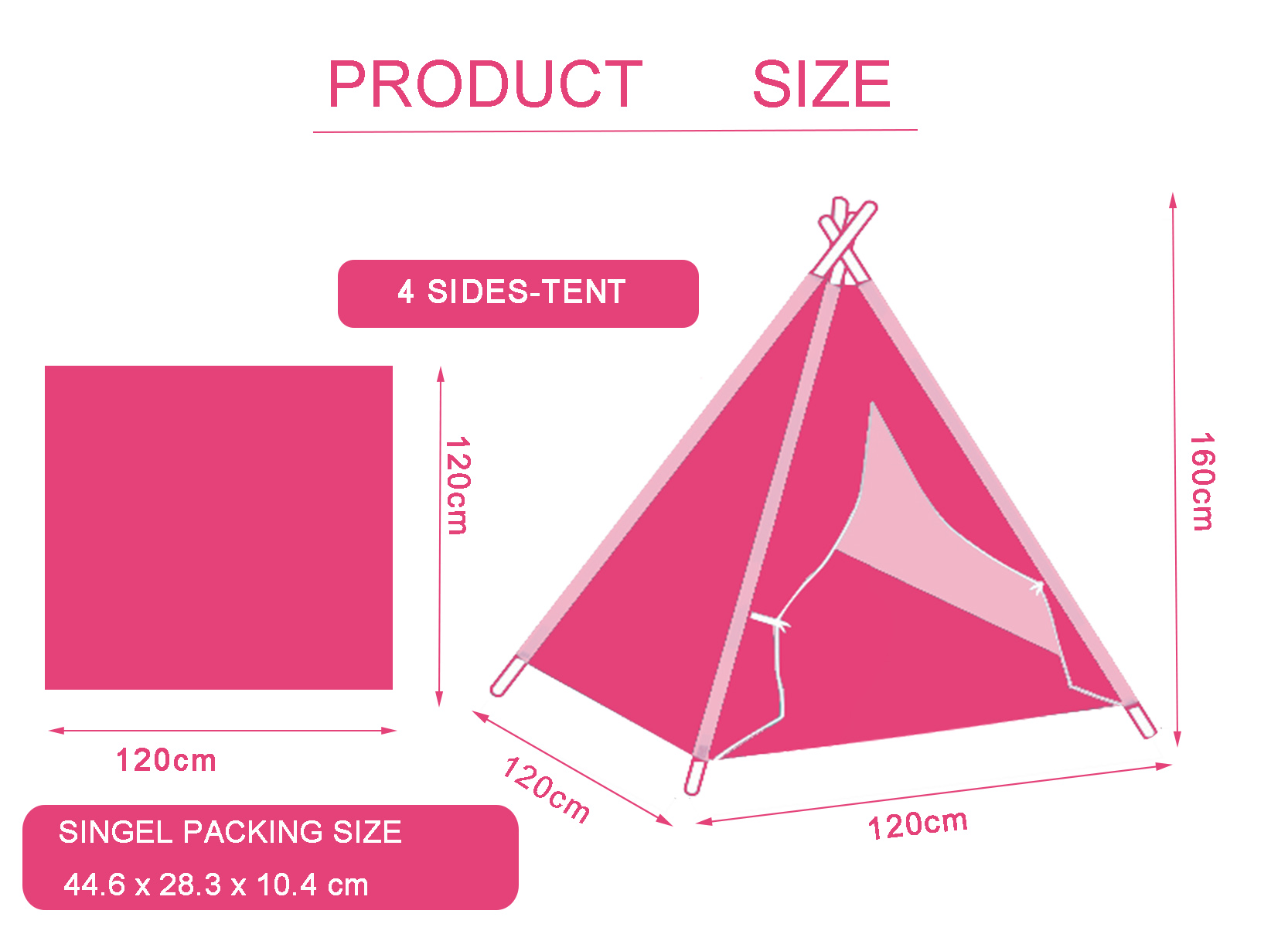 teepee tent cotton