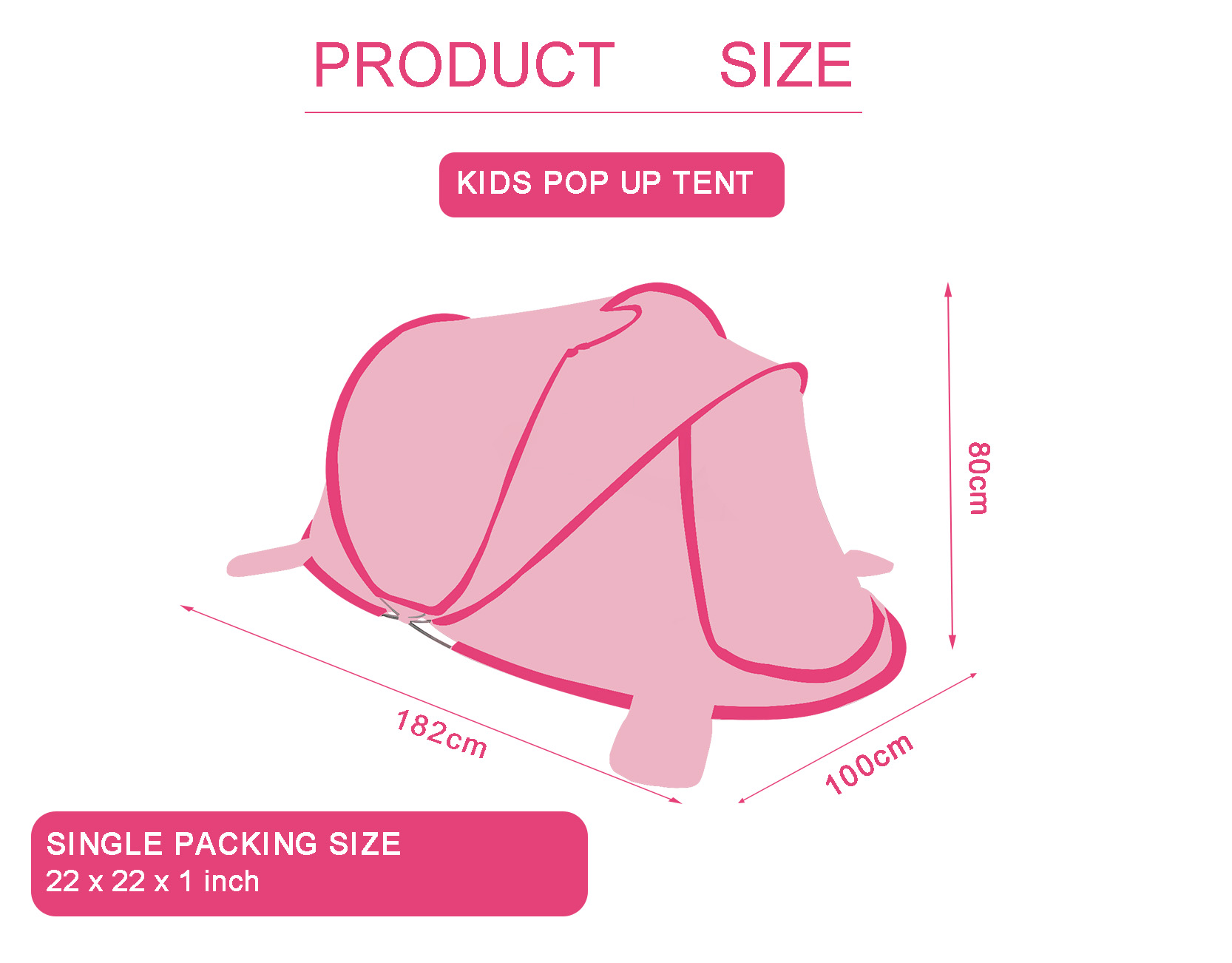 kids unicorn tent