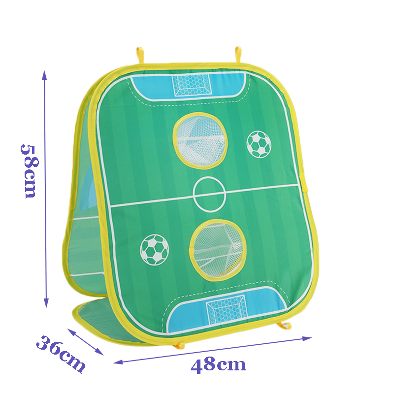 Football Design kids tossing game carboard With Portable Carry Bag Use For Indoor Outdoor