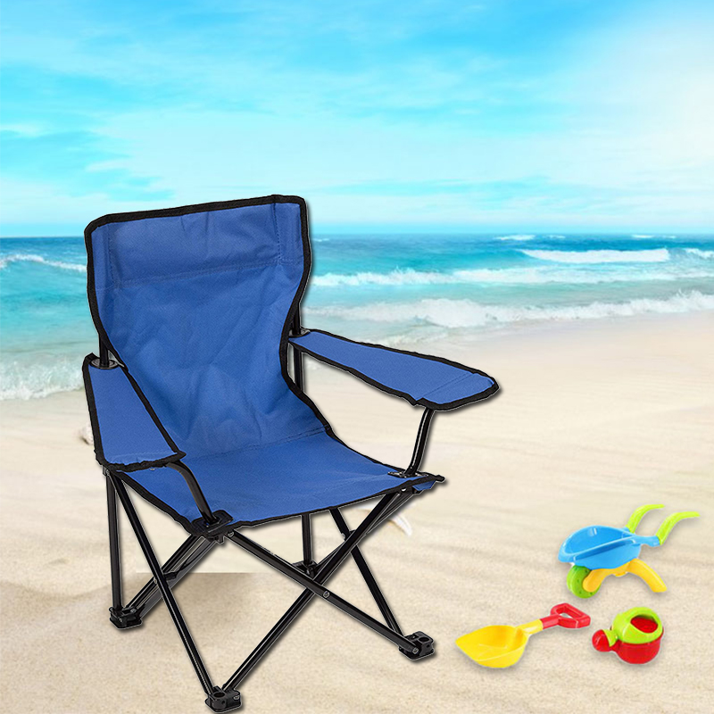 Blue kids beach chair
