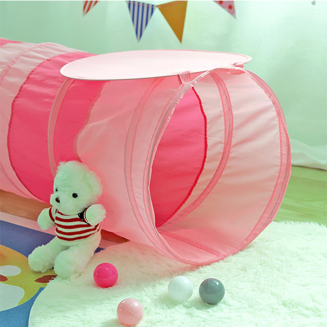 Factory Wholesale Unicorn Play Tunnel Pop Up Indoor or Outdoor Garden Play Tent for Kids Childrens