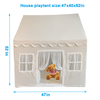 Kids White Sweet House Tent For Grils Boys Toddler Play Game