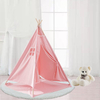 Sweet Pink Kids Indian Teepee Tent Easy Set Up Use For Girls Boys Toddlers