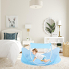 Baby Infant Portable Foldable Travel Bed Crib Canopy Mosquito Net Tent With Mattress