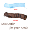 Portable S Shape Folding Design Dogs Pet Cat Play Tunnel With Hole